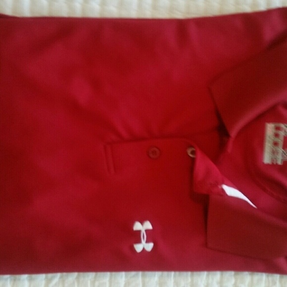 Under Amour Men's GolfPolo Shirt XL Loose EUC B7 - Picture 7 of 7